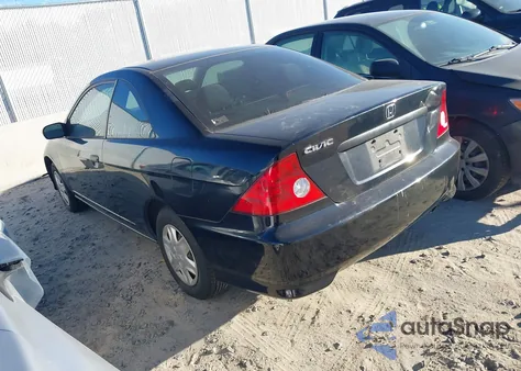 2005 Honda Civic Vp from USA, damaged, VIN 1HGEM22185L047361